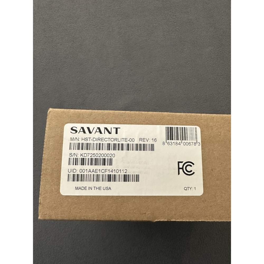 Savant Power Director Lite HST-DirectorLite-00 - Open Box